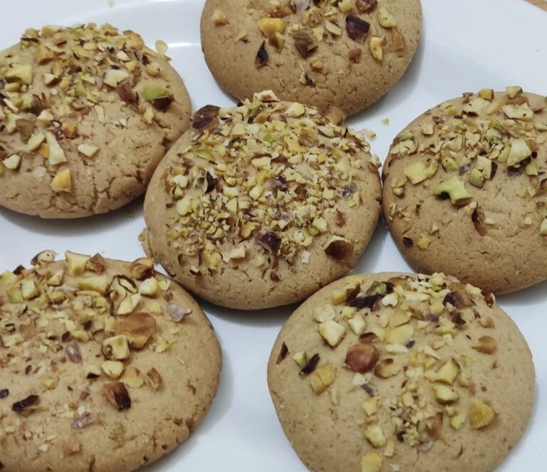 Pistachio cookies